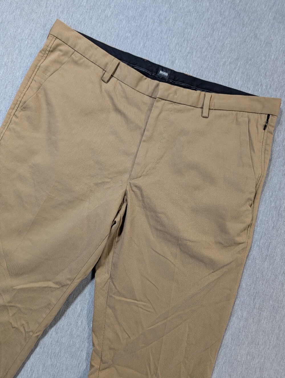 Hugo Boss Kaito3 Slim Fit Travel Pants Men's 36R Tan